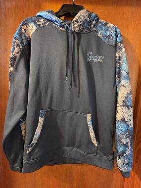Men's Ranger Boat Blue Hooded Pullover